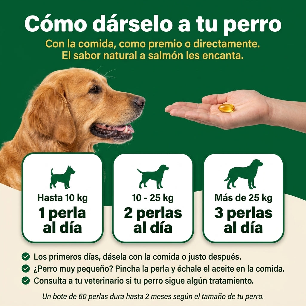 Peloura Omega 3 para Perros