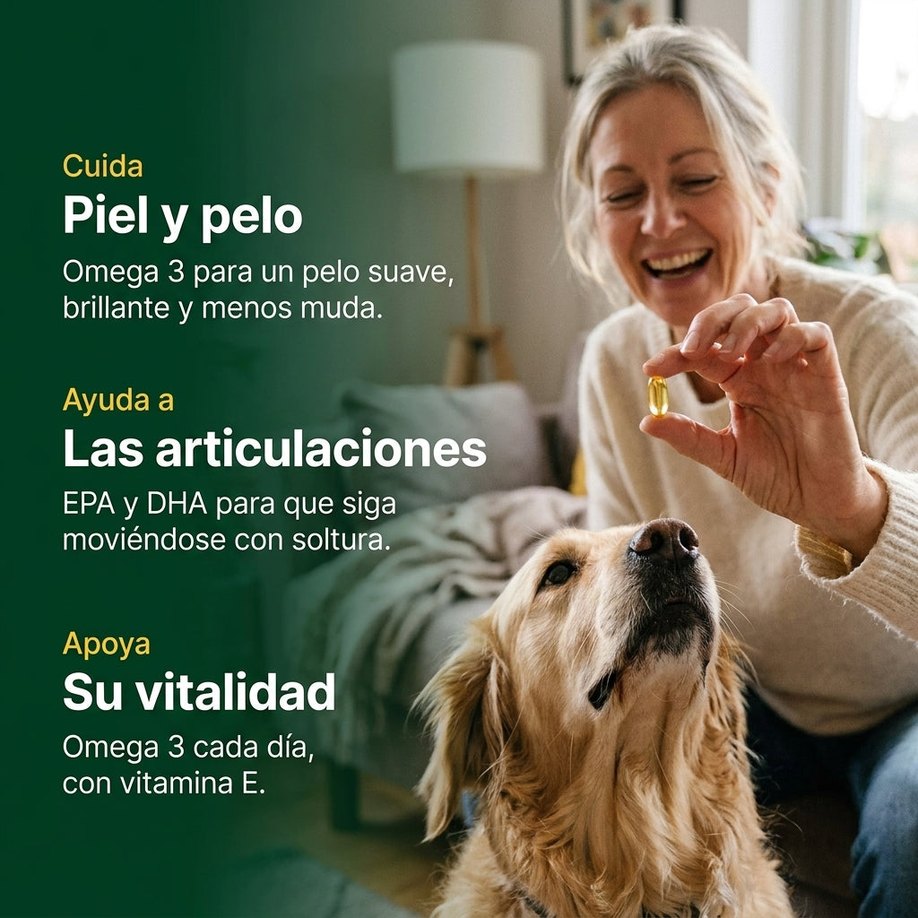 Peloura Omega 3 para Perros